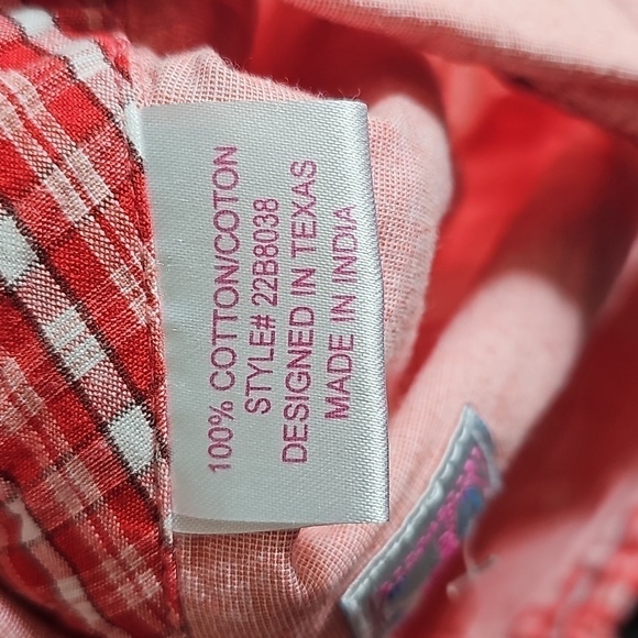 panhandle SLIM Western Cowgirl button embroidered shirt top sz XL - Picture 9 of 12